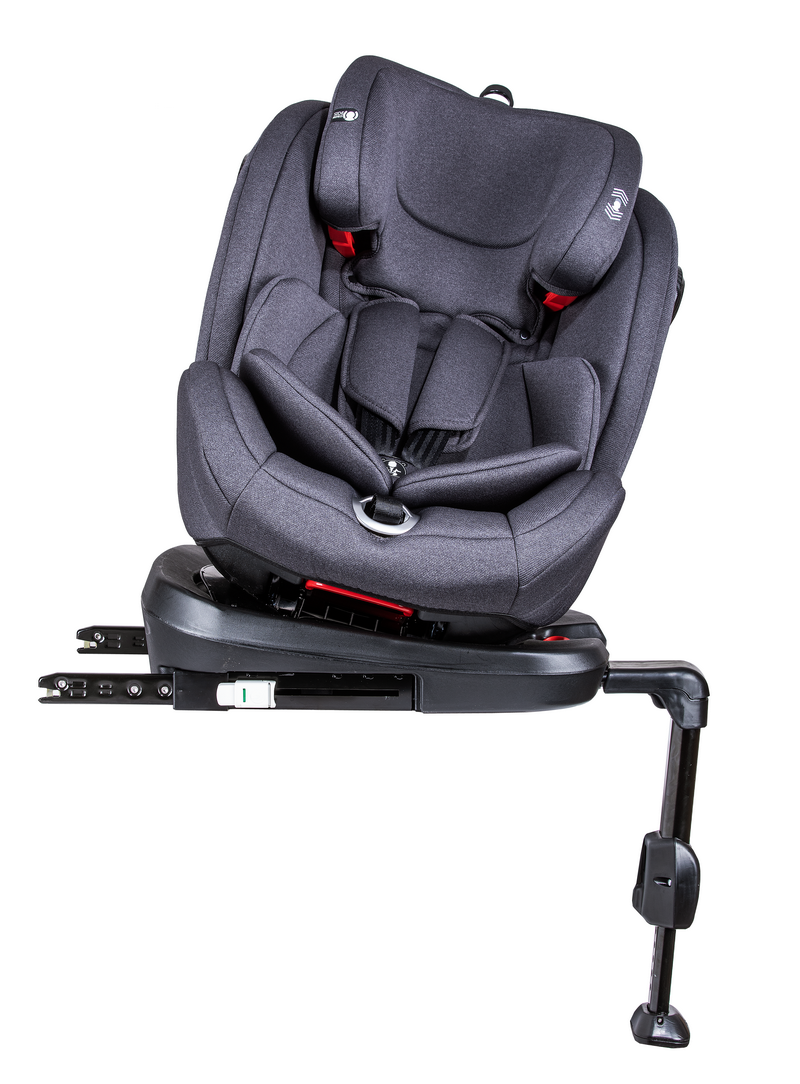 360 Degree Rotation ISOFIX Baby Car Seat with Support Leg 0-12 years old