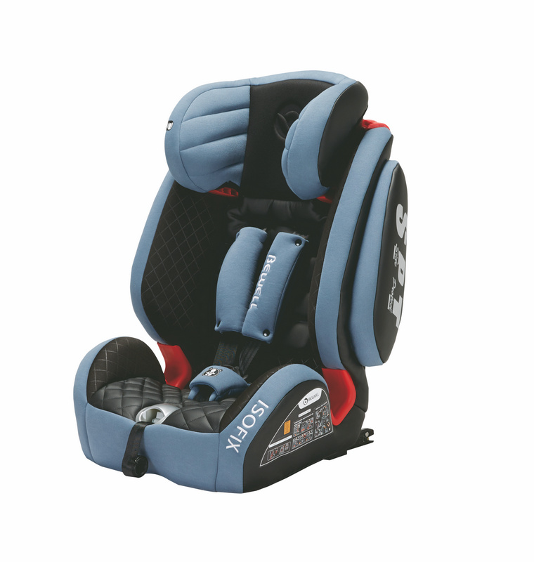 Steel-Framed Structure Big 4 Years Old Baby Car Seat