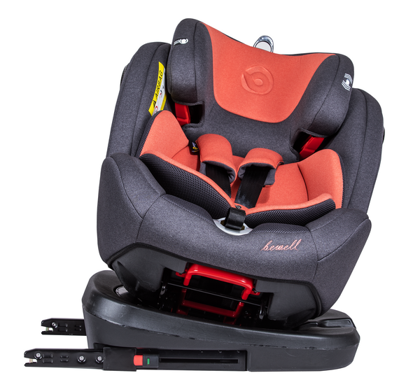 China 4 Years Old Orange Rearward Facing Baby Car Seat manufacturers, 4